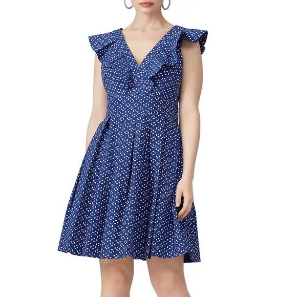 NWT kate spade geo dot dress 0 - Picture 8 of 9